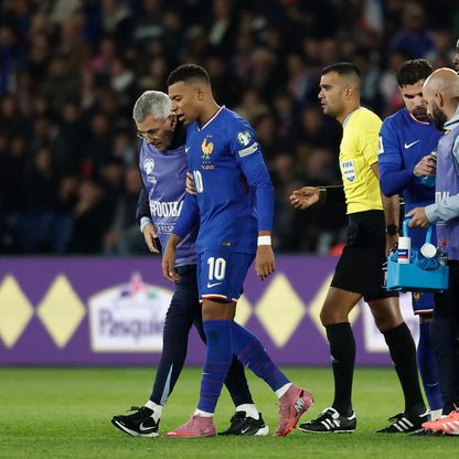 فحوصات طبية "مطمئنة" لريال مدريد حول إصابة كيليان مبابي