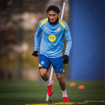 رافينيا "تميمة الحظ" يعود لتشكيلة برشلونة الأساسية ضد جيرونا