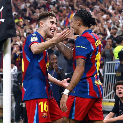 برشلونة يستعيد رافينيا ويخسر خدمات فيران توريس أمام سلافيا براغ