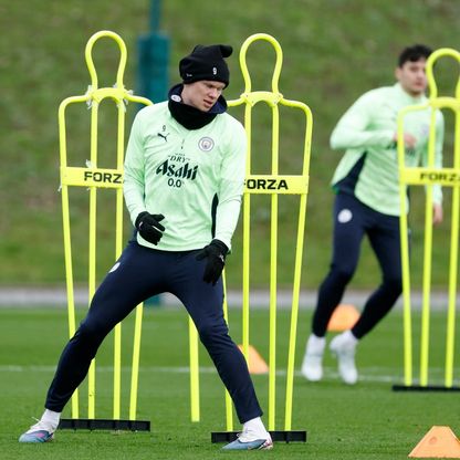 تشكيلة مانشستر سيتي المتوقعة أمام ريال مدريد بدوري الأبطال