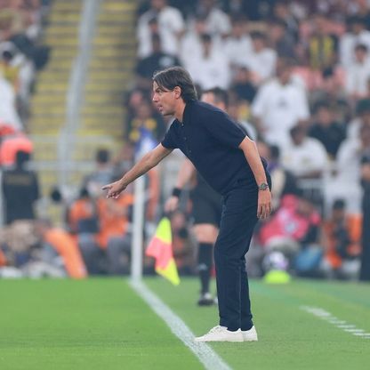 إنزاغي يشيد بـ"تضحيات" لاعبي الهلال وتمنى أهدافاً أكثر أمام الاتحاد