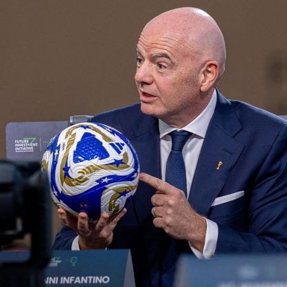 إنفانتينو: يجب أن نستغل الكرة لنشر السعادة وأبارك للسعودية