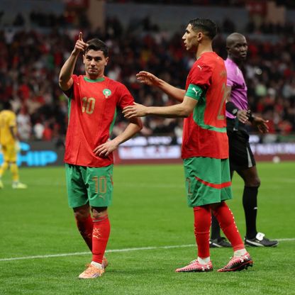 حكيمي ودياز يقودان المغرب ضد نيجيريا بنصف نهائي كأس إفريقيا