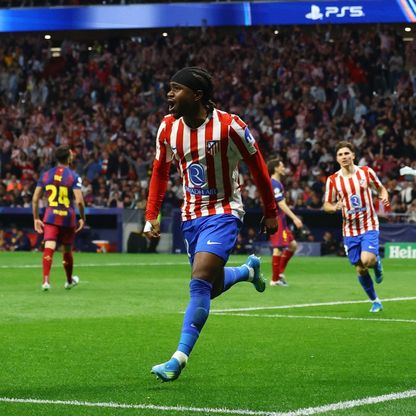 شاهد.. لوكمان يفسد ريمونتادا برشلونة أمام أتلتيكو مدريد في الشوط الأول