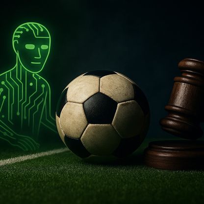 الذكاء الاصطناعي يغزو كرة القدم.. هل حان وقت التدخل القانوني؟