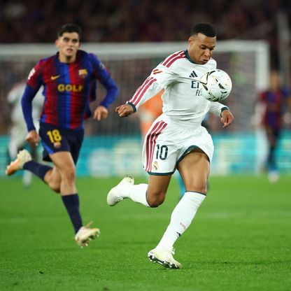 شاهد.. ريال مدريد يحسم الكلاسيكو بثنائية مبابي ويلحق أول هزيمة ببرشلونة