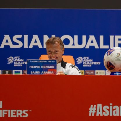 هيرفي رينارد للاعبي المنتخب السعودي: سنتأهل سويا لكأس العالم