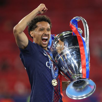 ماركينيوس: لقبان متتاليان مذهلان مع باريس سان جيرمان في دوري أبطال أوروبا