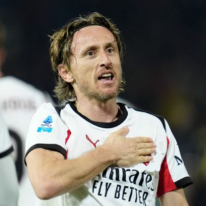 لوكا مودريتش يسجل وينقذ ميلان من عقبة بيزا بالدوري الإيطالي