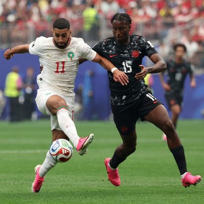 شاهد.. ياسين بونو ينقذ المغرب أمام كندا وإصابة صيباري بالشوط الأول