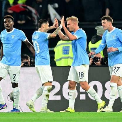 شاهد.. لاتسيو يوجه ضربة لميلان في صراعه على لقب الكالتشيو