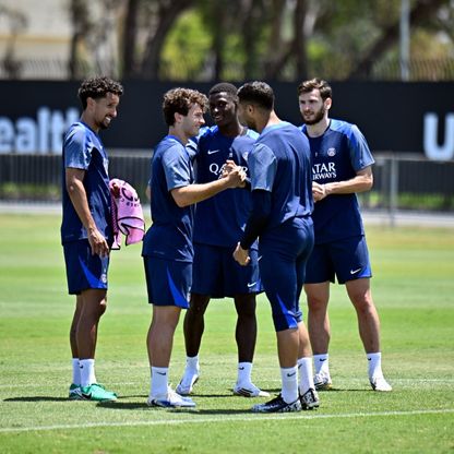 تشكيلة باريس سان جيرمان وأتلتيكو مدريد في مونديال الأندية