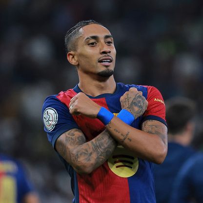 رافينيا بعد كأس السوبر الإسباني: انضممت لبرشلونة لإحراز ألقاب