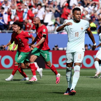 كيليان مبابي يقص شريط الـ100 هدفٍ مع منتخب فرنسا