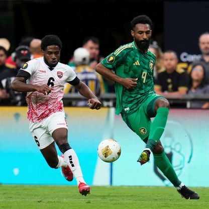 الشوط الأول.. ترينيداد وتوباغو تفاجئ السعودية بالكأس الذهبية