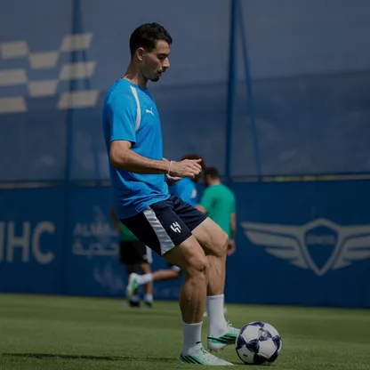غابرييل مارتينيلي خلال تدريب الهلال - 29 أكتوبر 2026