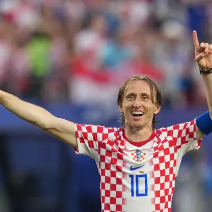 لوكا مودريتش خلال مباراة كرواتيا وغانا بكأس العالم - 28 يونيو 2026