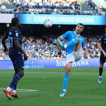 إنتر يلامس اللقب .. لاتسيو يُخرج نابولي من سباق التتويج بالدوري الإيطالي