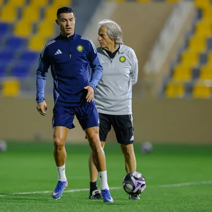 تدريبات النصر قبل مواجهة الاتحاد في دوري روشن السعودي - 4 فبراير 2026