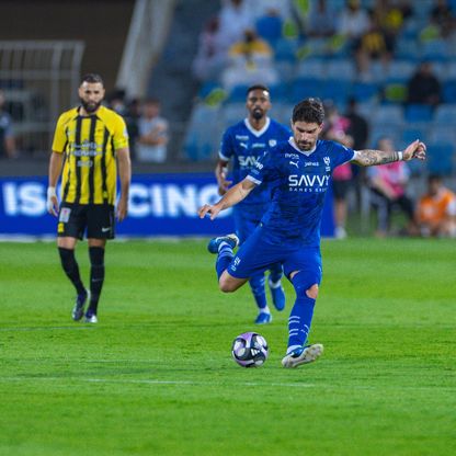 نيفيز الأعلى تقييماً في كلاسيكو الهلال والاتحاد