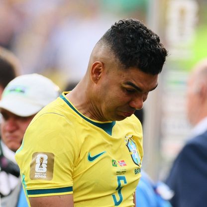 كاسيميرو باكياً: سيذكر التاريخ أننا جيل عجز عن الفوز بكأس العالم