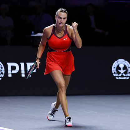 سابالينكا تتأهل لنهائي البطولة الختامية في الرياض وتصطدم بريباكينا