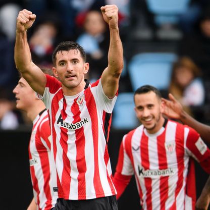 بلباو يتساوى مع برشلونة في الليغا بعد الفوز على سيلتا فيغو