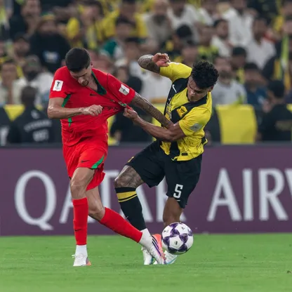 من مباراة الاتحاد السعودي وشباب الأهلي الإماراتي في دوري أبطال آسيا للنخبة - 13 أكتوبر 2026