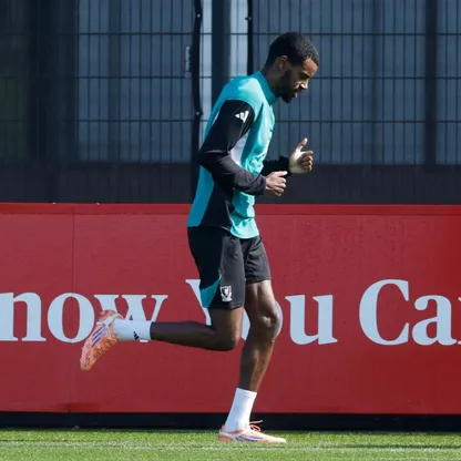 لاعب ليفربول ألكسندر إيزاك خلال التدريبات  - 17 مارس 2026