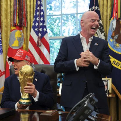 دونالد ترمب: جياني إنفانتينو قائد عظيم نفذ عملاً رائعاً في كأس العالم