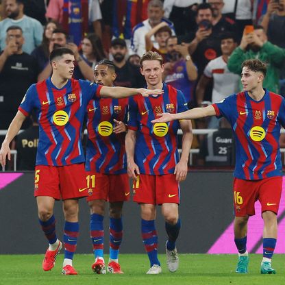 ريال مدريد وأتلتيكو "يتجسّسان" على برشلونة في كأس السوبر الإسباني