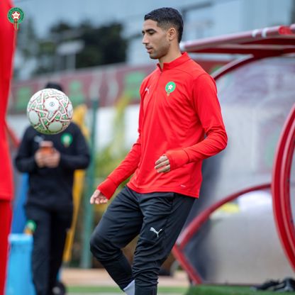 أخبار سارة للمغرب.. أشرف حكيمي يُطمئن الجمهور خلال التدريب الأخير