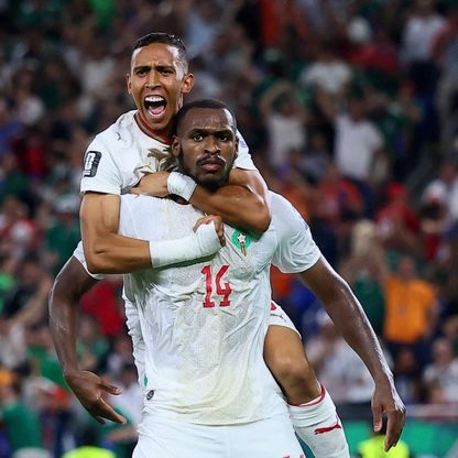 عيسى ديوب أفضل لاعب في مباراة المغرب وهولندا