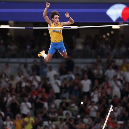 المعجزة دوبلانتيس يحطم للمرة 14 الرقم العالمي في القفز بالزانة