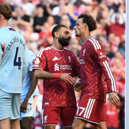 صلاح يصنع هدف تقدم ليفربول على برينتفورد ويكسر رقم جيرارد