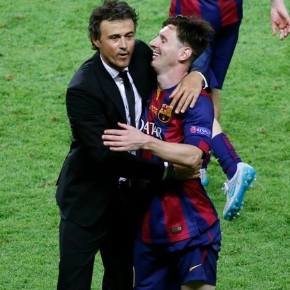 إنريكي يكشف خطة سان جيرمان لإيقاف ميسي "الأفضل في التاريخ"