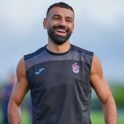 محمد صلاح خلال تدريب طرابزون سبور - 21 أكتوبر 2026