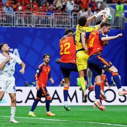 من مباراة إسبانيا والرأس الأخضر في كأس العالم 2026 - 15 يونيو 2026