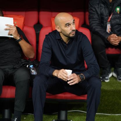 الركراكي: أداء المغرب يتحسن تدريجياً ونريد الجمهور كما كان اليوم