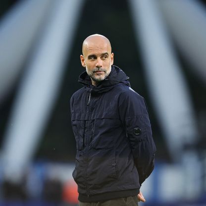 غوارديولا يطالب سكان برشلونة بالتظاهر لإنهاء "إبادة جماعية" في غزة