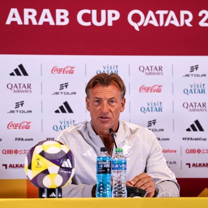 هيرفي رينارد: السعودية أمام خيار واحد وهو التأهل لنصف نهائي كأس العرب