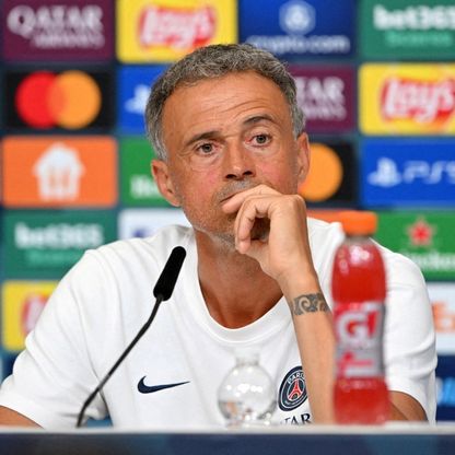 إنريكي: الفريق هو النجم والكرة الذهبية ليست هدف سان جيرمان