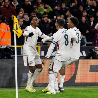 تشيلسي ينجو من ريمونتادا ولفرهامبتون ويبلغ ربع نهائي كأس الرابطة