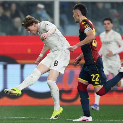 ريمونتادا مثيرة.. هويلوند يقتنص فوزاً قاتلاً لنابولي أمام جنوى بالدوري الإيطالي