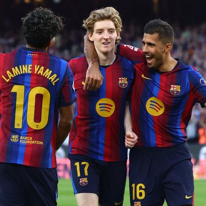 برشلونة القياسي بعدد الانتصارات يعادل رقماً تهديفياً من 96 عاماً