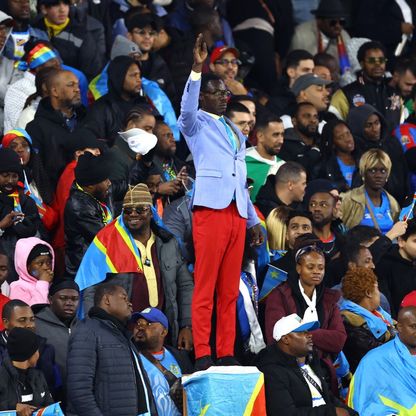 "لومومبا فيا" يصل إلى كأس العالم لدعم بلاده الكونغو الديمقراطية