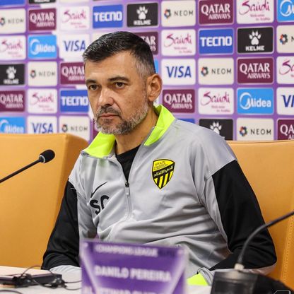 كونسيساو: تذبذب مستوى الاتحاد طبيعي وسنتحسن في فترة التوقف