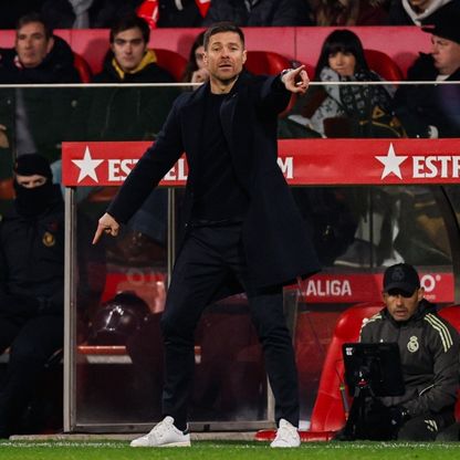 تشابي ألونسو: لا يمكن لوم لاعبي ريال مدريد ورد الاعتبار في بلباو