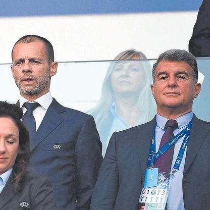 لابورتا يرجّح "اتفاقاً مبدئياً" بين "يويفا" ودوري السوبر الأوروبي