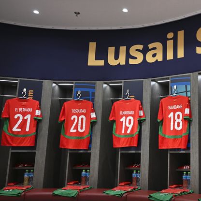 تشكيلة المغرب أمام الأردن في نهائي كأس العرب